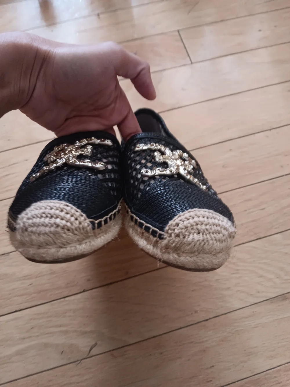 Sam Edelman black mesh